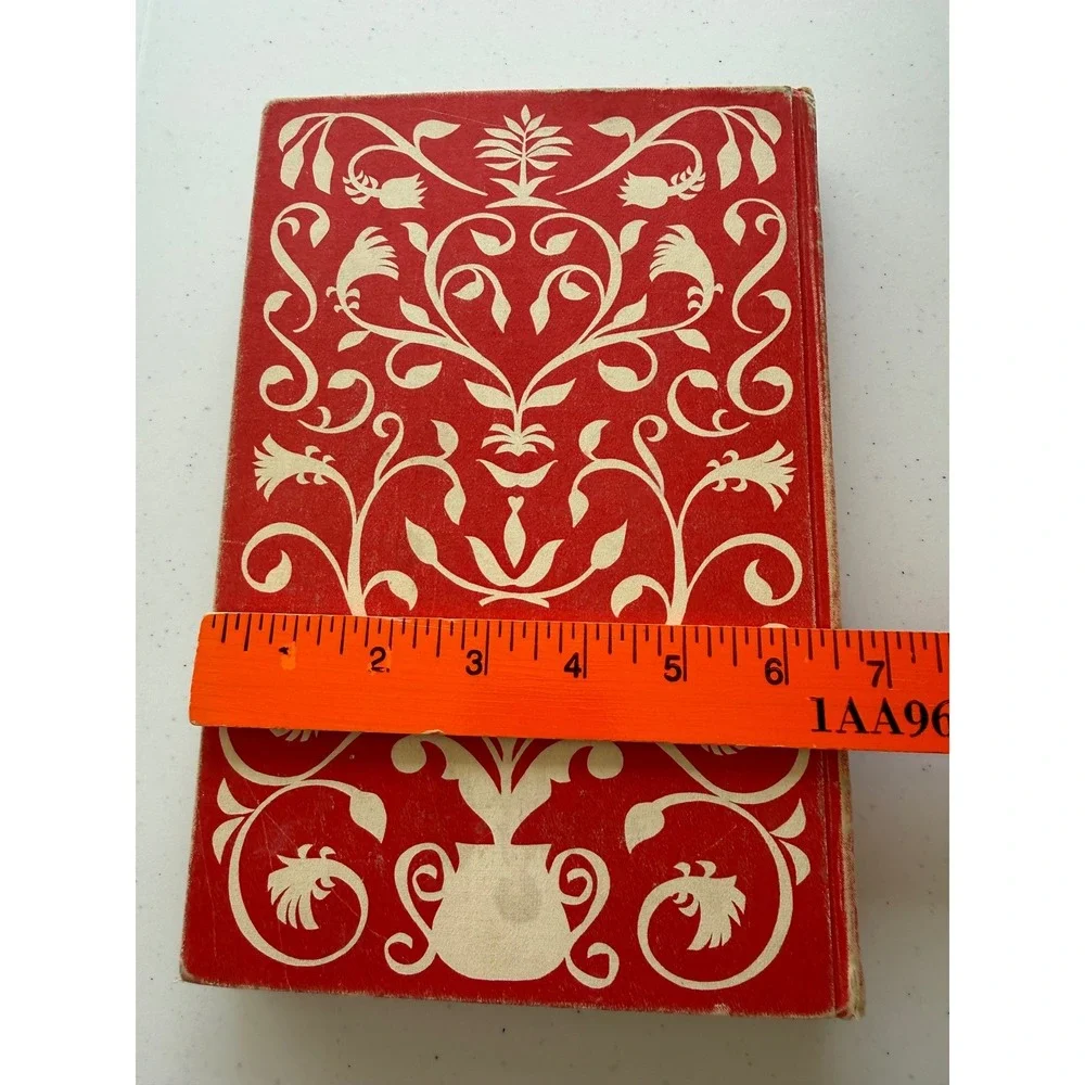 Vintage Betty Crockers Picture Cookbook 1950 1st Edition 7th Printing Red